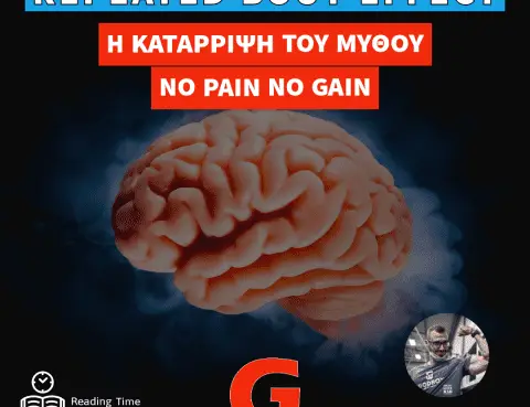 Repeated Bout Effect : Η κατάρριψη του μύθου no pain, no gain