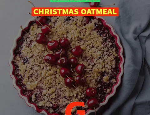 Γιορτινό/ Χριστουγεννιάτικο oatmeal breakfast